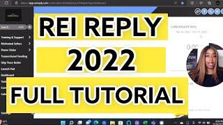 REI Reply 2022 FULL TUTORIAL| Wholesale Real Estate Automation Software