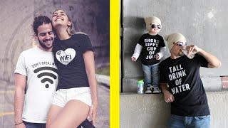 Funny and Genius T Shirt Pairs That Will Blow Your Mind #2