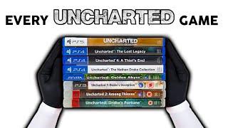 Unboxing The Evolution of Uncharted + Gameplay (2007 - 2022) - ASMR