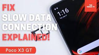 FIX POCO X3 GT SLOW NETWORK CONNECTION?