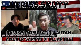 PANIK!!! TERSESAT DI LAUTAN ANGKER SAMPAI DI KEJAR HIU!   OME TV INTERNASIONAL - REACTION