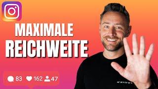 5 Dinge die du SOFORT bei Instagram tun kannst (Maximale Reichweite)