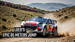 The INSANE 85-Meter Jump of Loeb in Rally Turkey