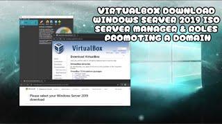 Installing Active Directory on VirtualBox (Server Roles, Renaming PC, Promoting a Domain)