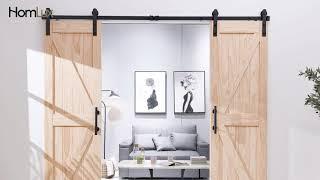 HomLux Barn Door Installation Guide Video