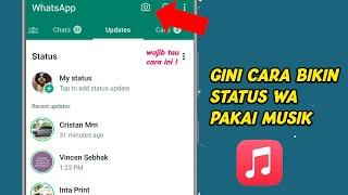 Cara Membuat Status Musik di Whatsapp 2024, Bisa Foto dan Video