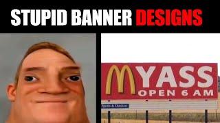 Mr incredible becoming idiot ( STUPID BANNER DESIGNS )