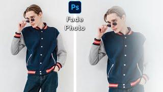 How to make fade image quickly in photoshop | gradient transparency photoshop cs6 | PS LEARNING