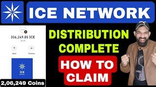 Ice network Buy sell Start | Claim Your Coin | ice Network Distribution News Today | add ice Network