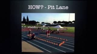 Racewalking - How the pit lane works