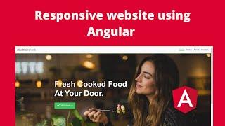 how to create responsive website in angular 12 | Angular tutorial
