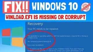 Winload.efi fix windows 10 [5 effective ways]