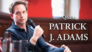 Patrick J Adams on mental health, his love of directing & his opinion of how Suits ended