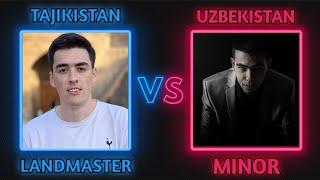 LANDMASTER VS MINOR | TJRAP VS UZRAP | #landmaster #vs #m1nor #uzrap #versus @Landmastertj