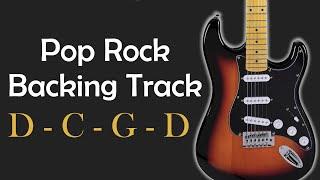 D Mixolydian Backing Track | Pop Rock | 130 Bpm