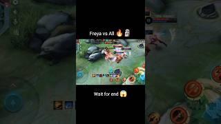 Freya vs All  #freya #mobilelegends #mlbb #shorts #viral #montage #trending