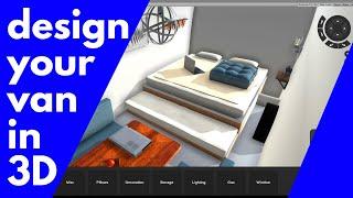 3D Van Conversion Design Program | vanspace 3D