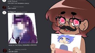 i pretended to be a new artist on discord, but then shocked people