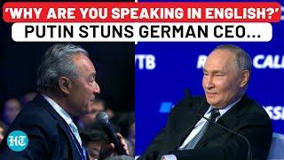 Putin Chastises CEO For Speaking In English, Narrates This Anecdote About His Time In Germany