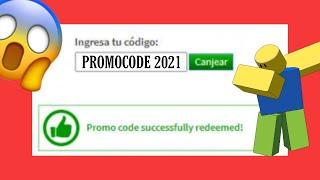 ¡NUEVO PROMOCODE DE ROBLOX 2021!