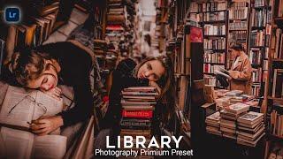 Free Lightroom mobile preset dng download || Library Photography lightroom primium preset