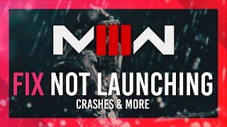 Fix Crash on Startup/Not Launching | MW3 | Complete Guide