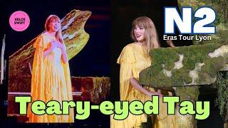 Wow! Lyon’s EXPRESSION of love made Taylor Swift TEARY-EYED during Night 2 ovation #erastour