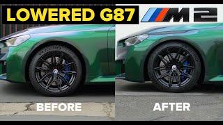 LOWERED BMW G87 M2 on KW Adjustable Springs