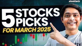 Buy these stocks in market correction | SEBI RA March 2025 Picks | Best Stocks to Buy Right Now