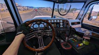 American Truck Simulator | Convoy , Friends and FUN !!! 4090 RTX MOTION SIM