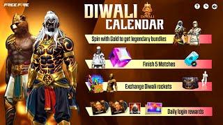 Diwali Event 2024 | free fire new event | Ff New Event | Upcoming events in free fire