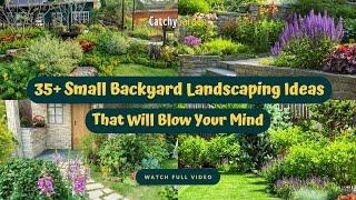 35+ Small Backyard Landscaping Ideas That Will Blow Your Mind  // Gardening Ideas