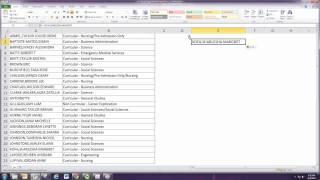 Simple Random Sampling Excel