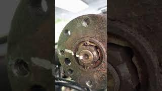 How to remove pinion nut retainer on Dodge Ram 1500