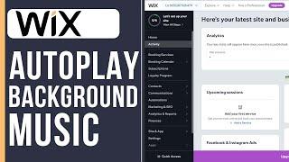 How to Autoplay Background Music to Wix Website (2025)