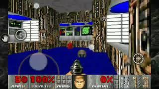 World Record SpeedRun 28:47 sec. DOOM Unity Ports E1M2 Nuclear Plant on Android