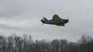 Culver Cadet at Old Rhinebeck Aerodrome w/"Flying" music background