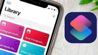 Instagram Videos, Photos & Profile Pic Downloader with Siri Shortcuts on iOS 12 - iPhone XS & more