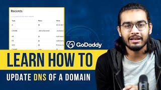 How to Edit DNS Records of a Domain | DNS Management | GoDaddy | Connect Domain to Hosting | Hindi
