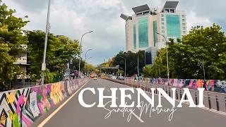 Chennai Sunday Morning | Around T.Nagar [4K]