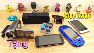 GIVE AWAY - Tặng điện thoại, máy chơi game, máy quay phim... (200.000 Subscribers)