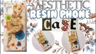 Aesthetic Floral Resin Phone Case Tutorial | Aesthetic Video | Alyssa Palapal