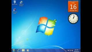 How To Place Gadgets On Your Desktop In Windows 7