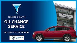 Volkswagen Oil Change Louisville, KY // Bachman Volkswagen Service