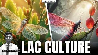 LAC-CULTUTER | PART-1 | Concept Class By Agroacademy IBPS-AFO(Mains) 2025 | Lac farming in India