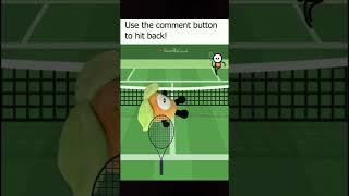 Let's play tennis! | Video from:@GarrettTheCarrot