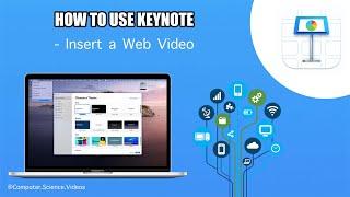 How to INSERT a Web Video On Your Keynote Application On a Mac Computer - Basic Tutorial | New