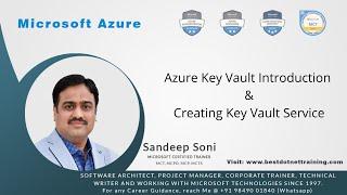 Microsoft Azure - Introduction to Key Vault - Creating Key Vault Service