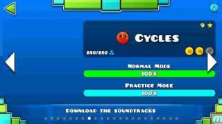 I play Geometry Dash with extreme lag