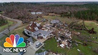 Watch Live: Officials Provide Update On Fatal Tornadoes In Alabama | NBC News